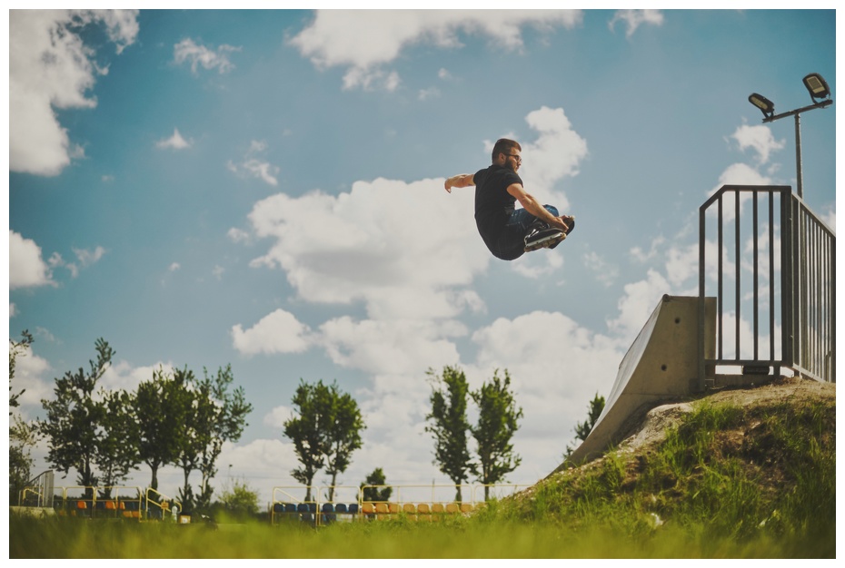 Skatepark in Chelm Slaskie © kubaurbanczyk.pl